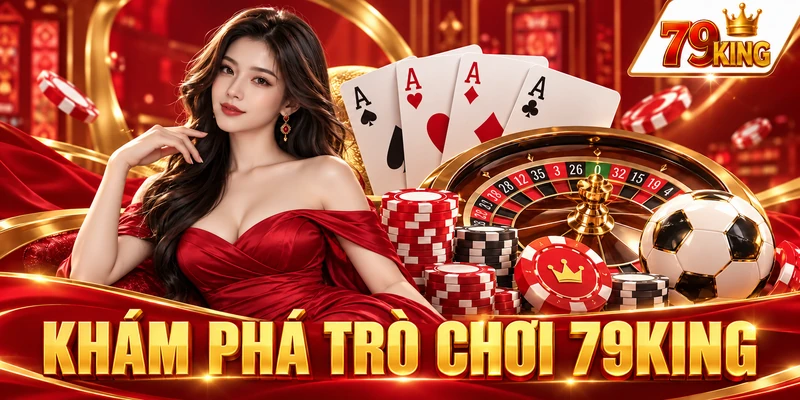 Banner 79KING gồm casino, thể thao và slot